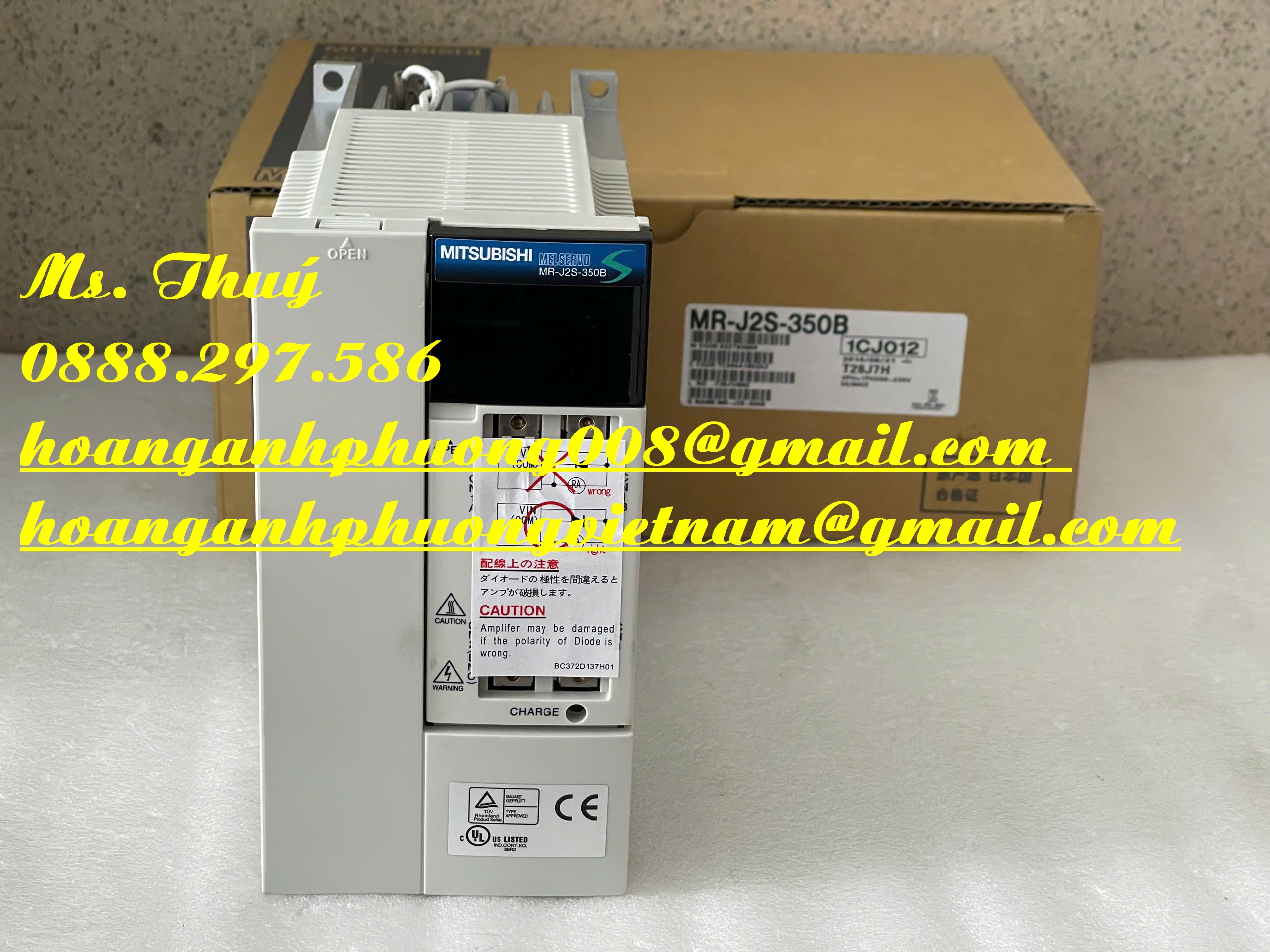 New servo driver - MR-J2S-350B - Hàng Mitsubishi giá tốt nhất